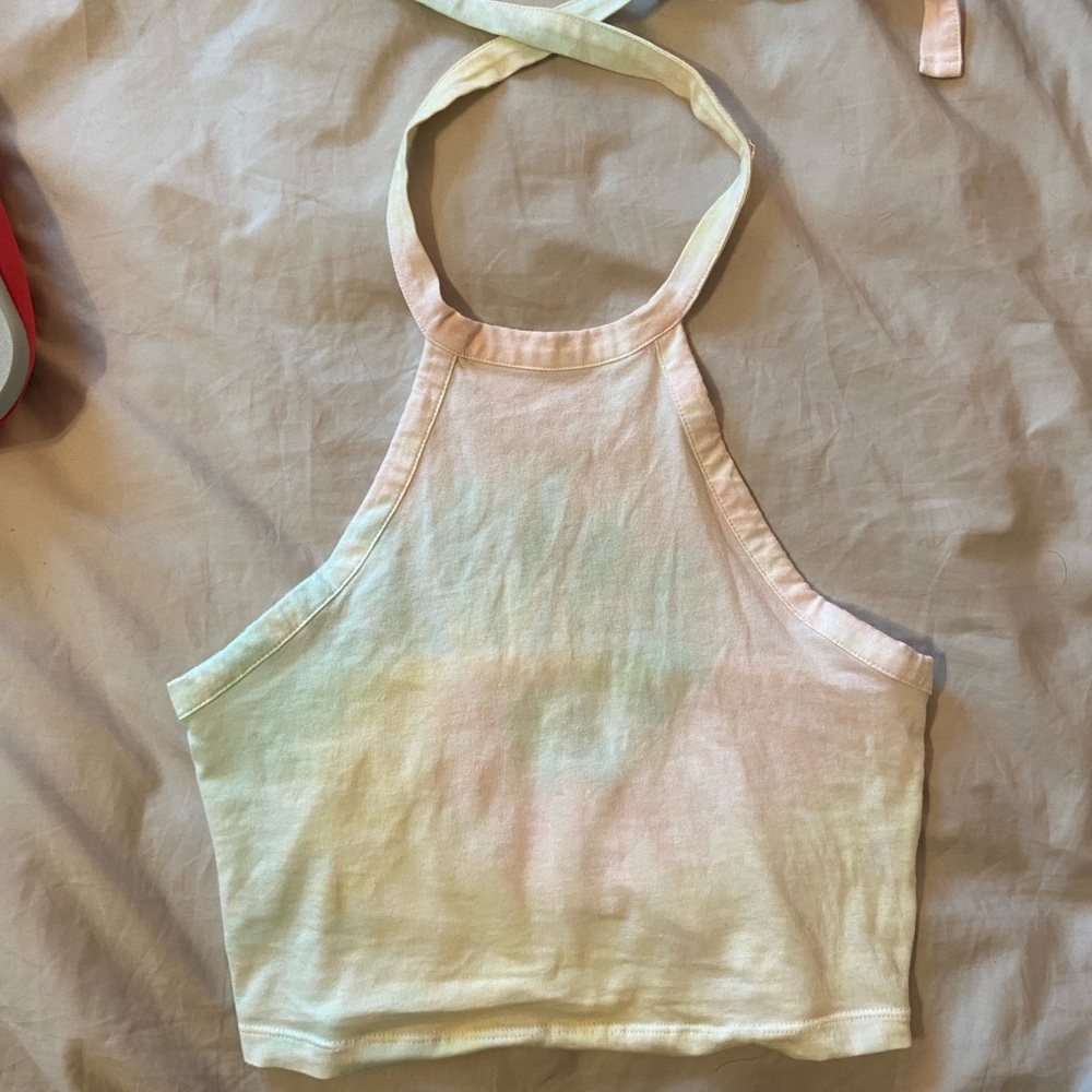 Halter tie crop top *XS*